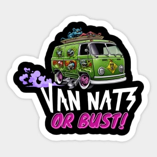 Van Nats Or Bust (V4) Sticker